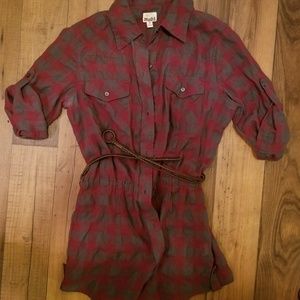Flannel Dress/Shirt
